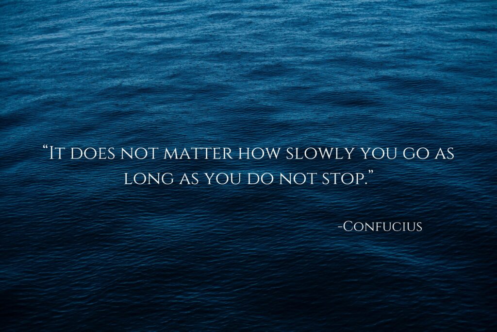 feature image with a quote by Confucius