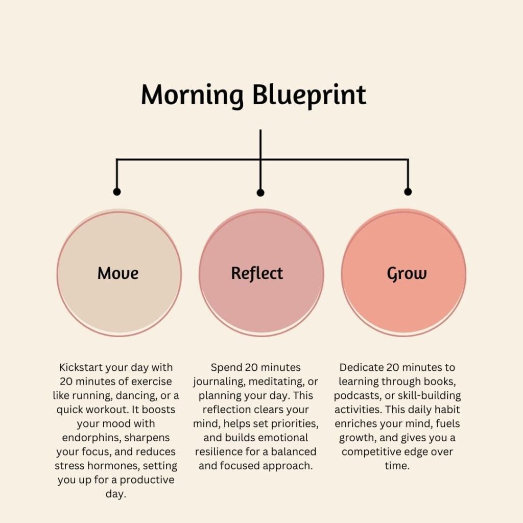 Infographic on the 5 AM Club by Robin Sharma